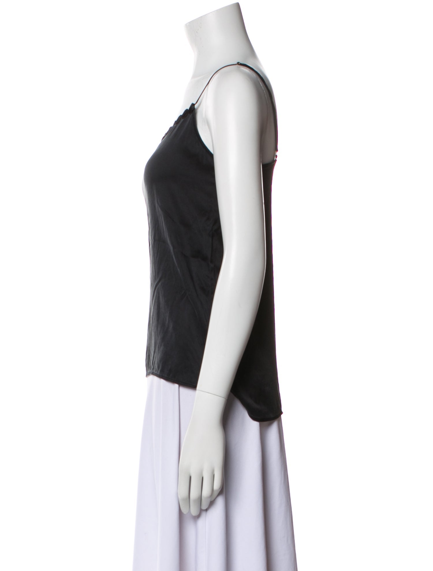 Stella McCartney Silk Scoop Neck Top