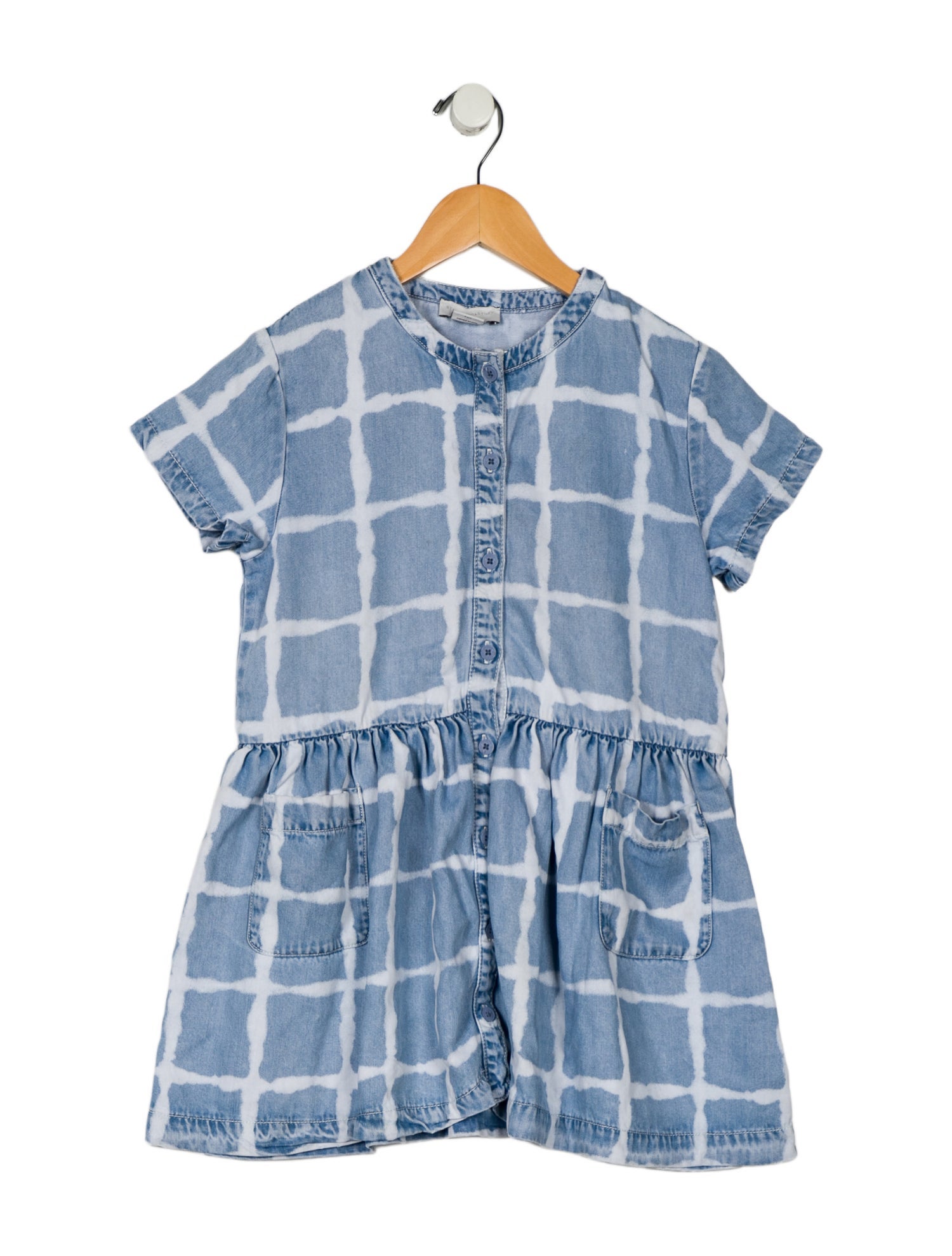 Stella McCartney Girls Tie Dye Short Sleeve Dress