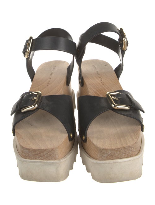 Stella McCartney Elyse Vegetarian Leather Slingback Sandals