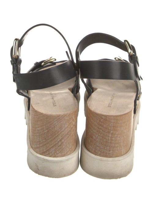 Stella McCartney Elyse Vegetarian Leather Slingback Sandals