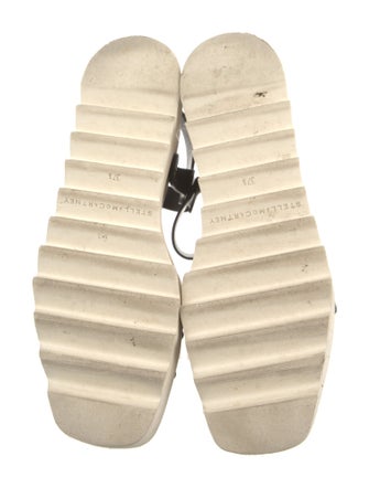 Stella McCartney Elyse Vegetarian Leather Slingback Sandals