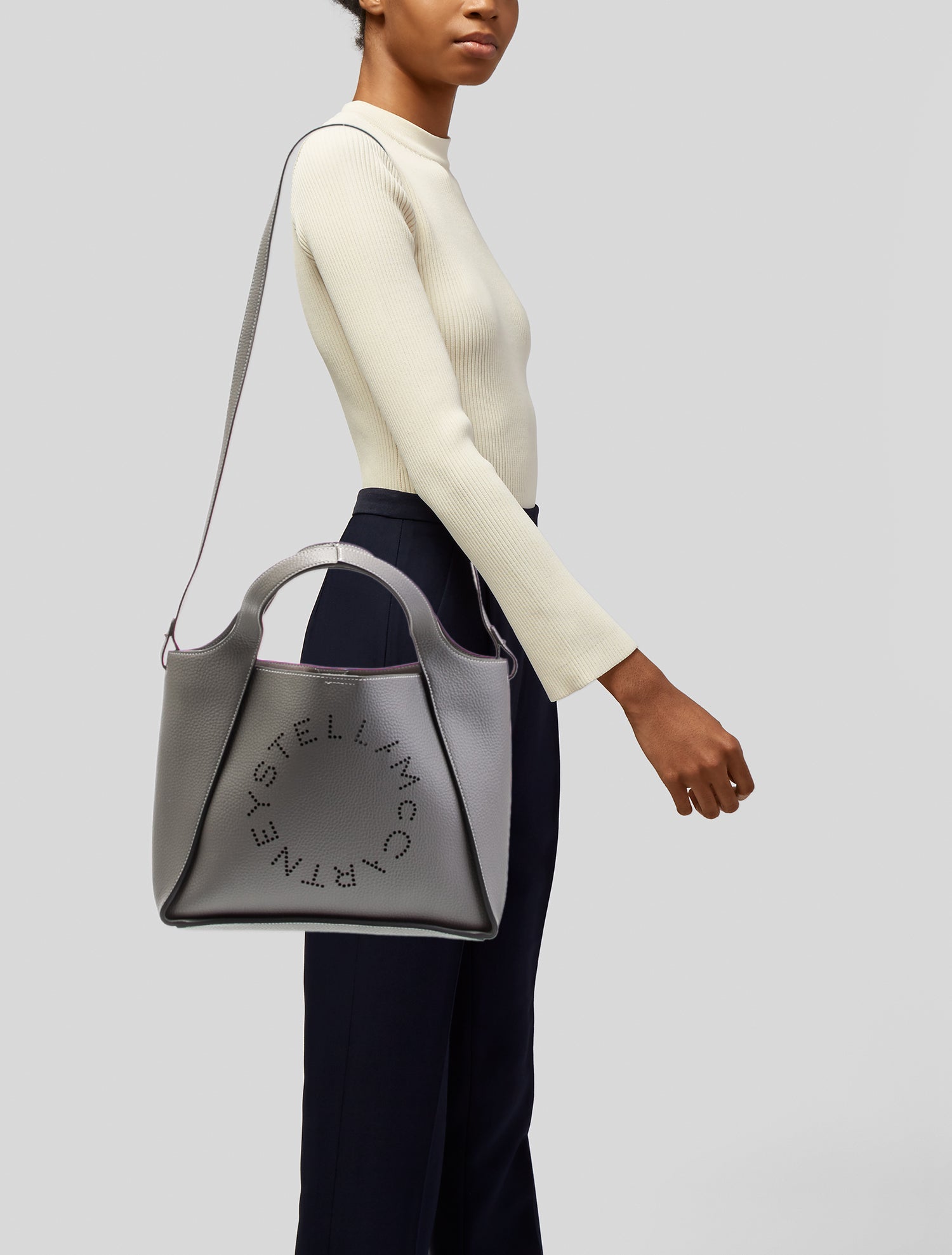 Stella McCartney Vegetarian Leather Top Handle Bag