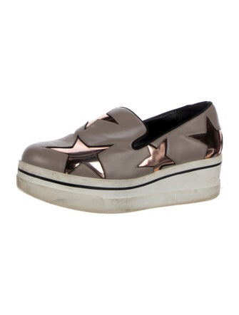 Stella McCartney Vegan Leather Printed Flats