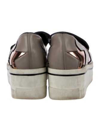 Stella McCartney Vegan Leather Printed Flats