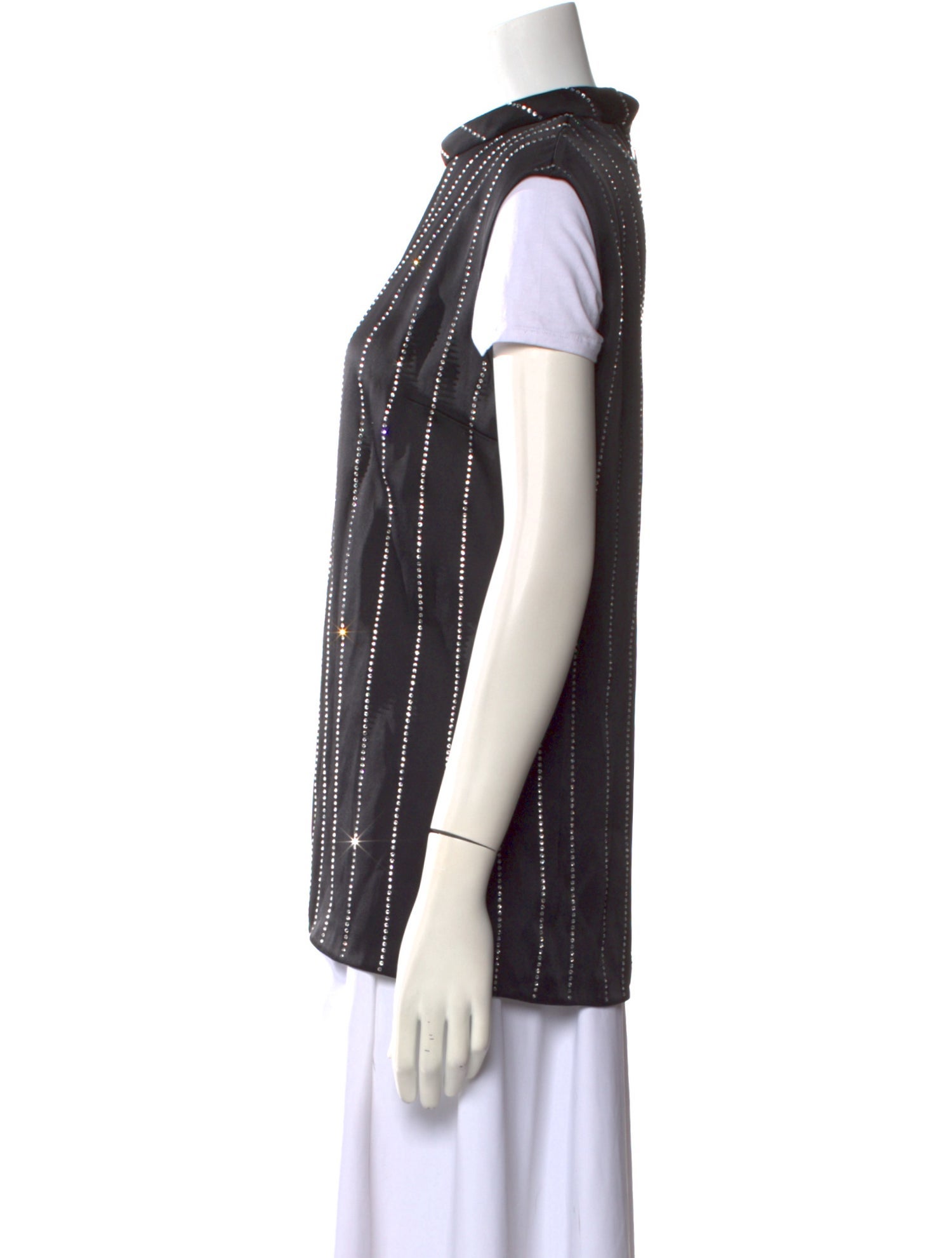 Stella McCartney Striped Crew Neck Top