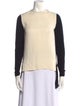 Stella McCartney Colorblock Pattern Crew Neck Top