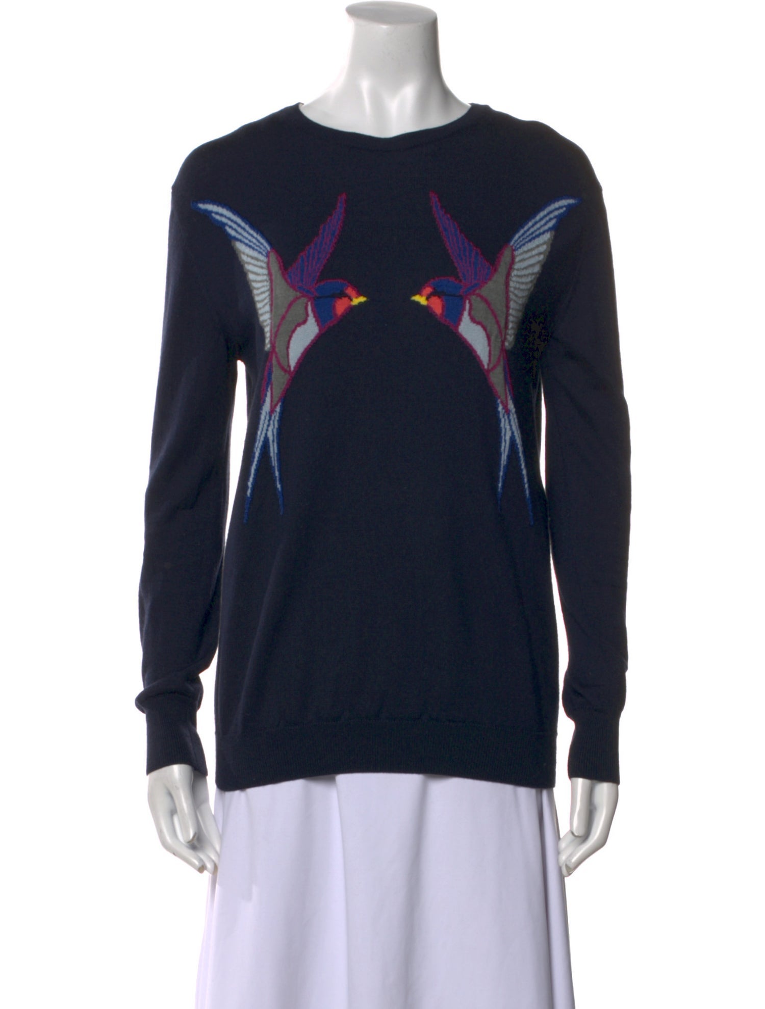 Stella McCartney Virgin Wool Printed Sweater