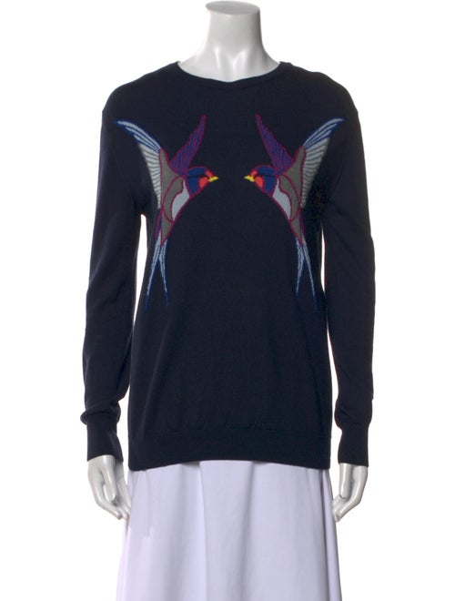 Stella McCartney Virgin Wool Printed Sweater