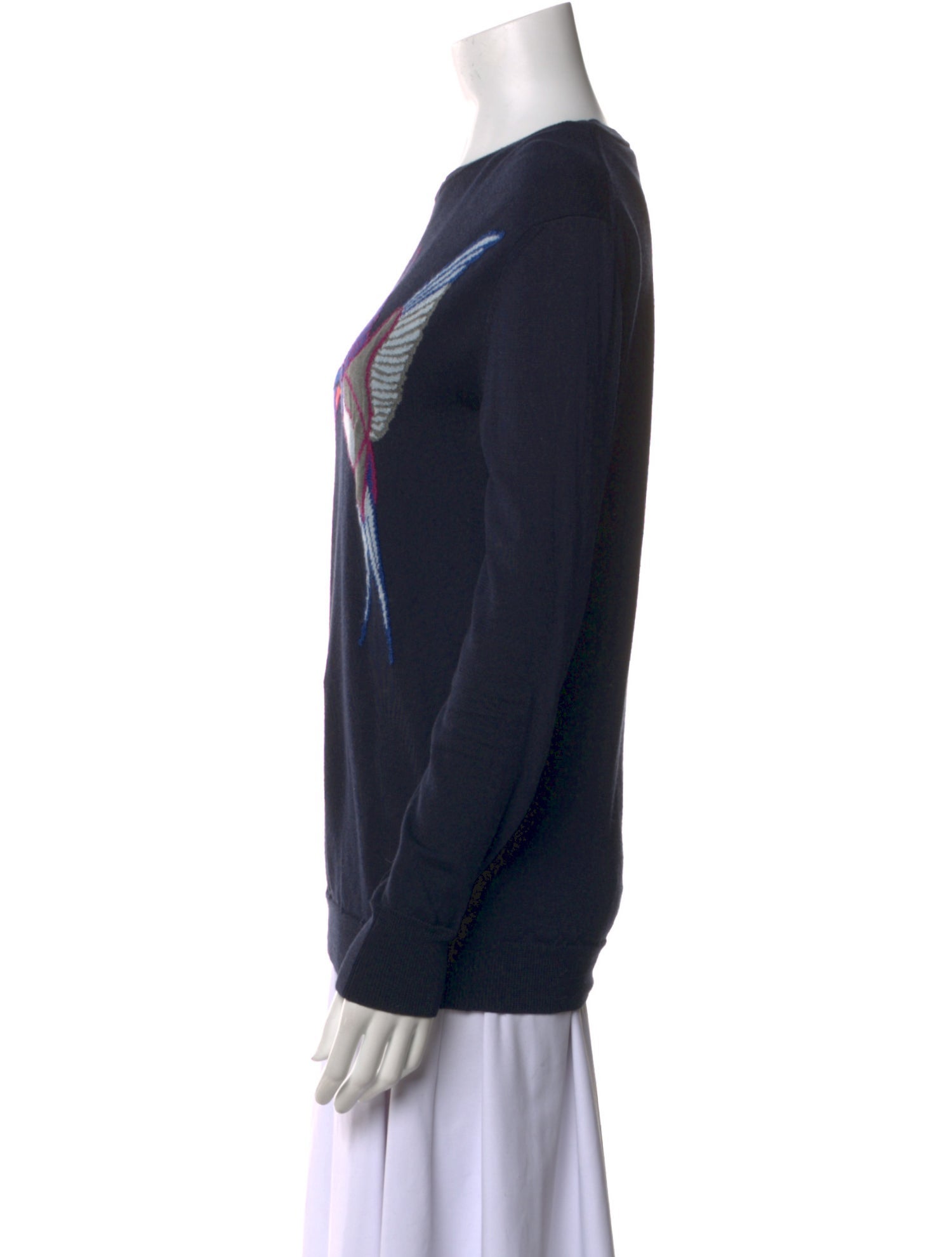 Stella McCartney Virgin Wool Printed Sweater