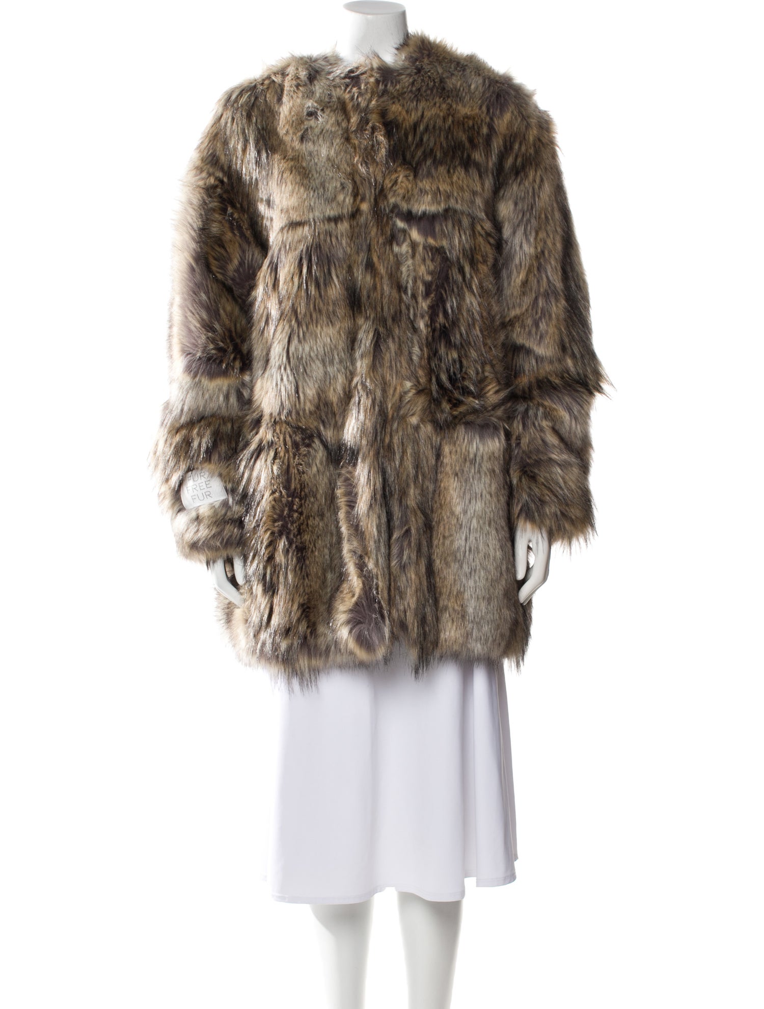 Stella McCartney Faux Fur Faux Fur Jacket