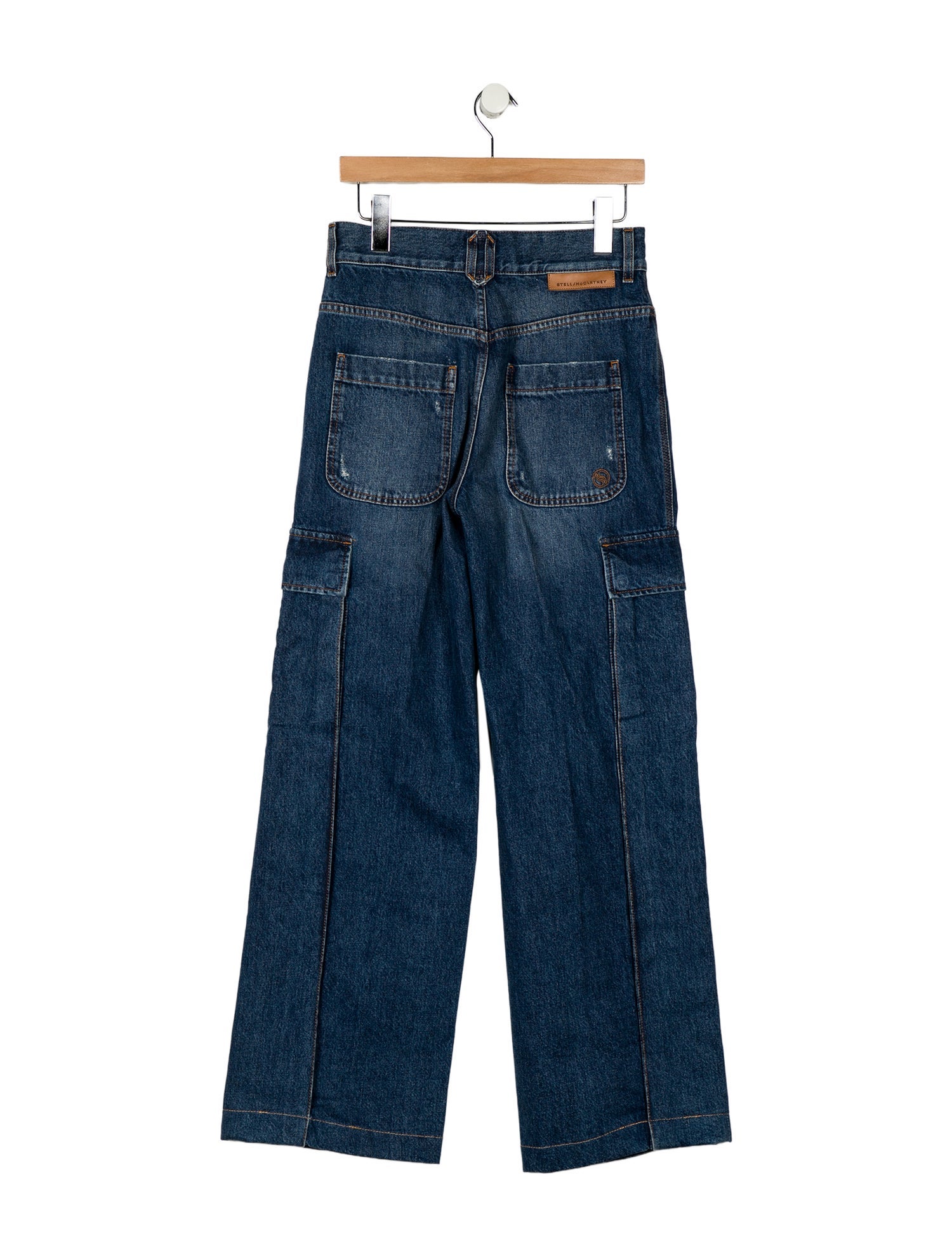 Stella McCartney Mid-Rise Wide Leg Jeans