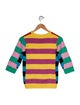Stella McCartney Toddler Girls' Patterned Woven Sweater
