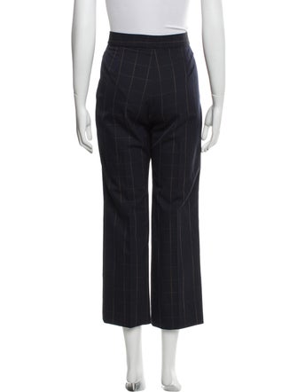 Stella McCartney Wool Plaid Print Pantsuit