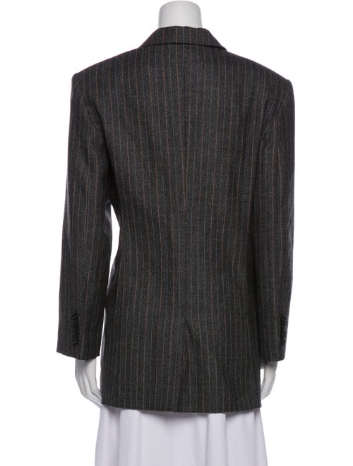 Stella McCartney Wool Plaid Print Blazer