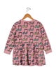 Stella McCartney Girls' Printed Long Sleeve Dress