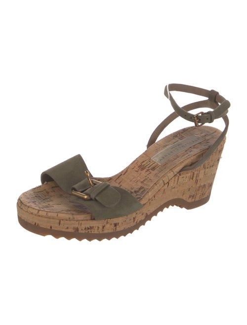 Stella McCartney Vegan Suede Slingback Sandals