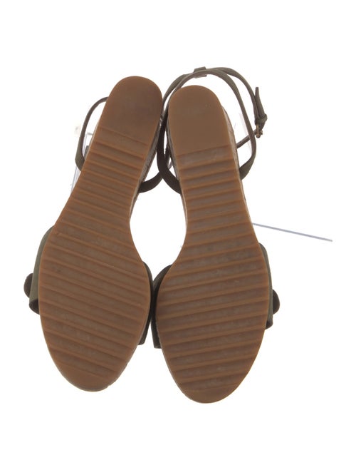 Stella McCartney Vegan Suede Slingback Sandals