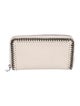 Stella McCartney Suede Printed Continental Wallet