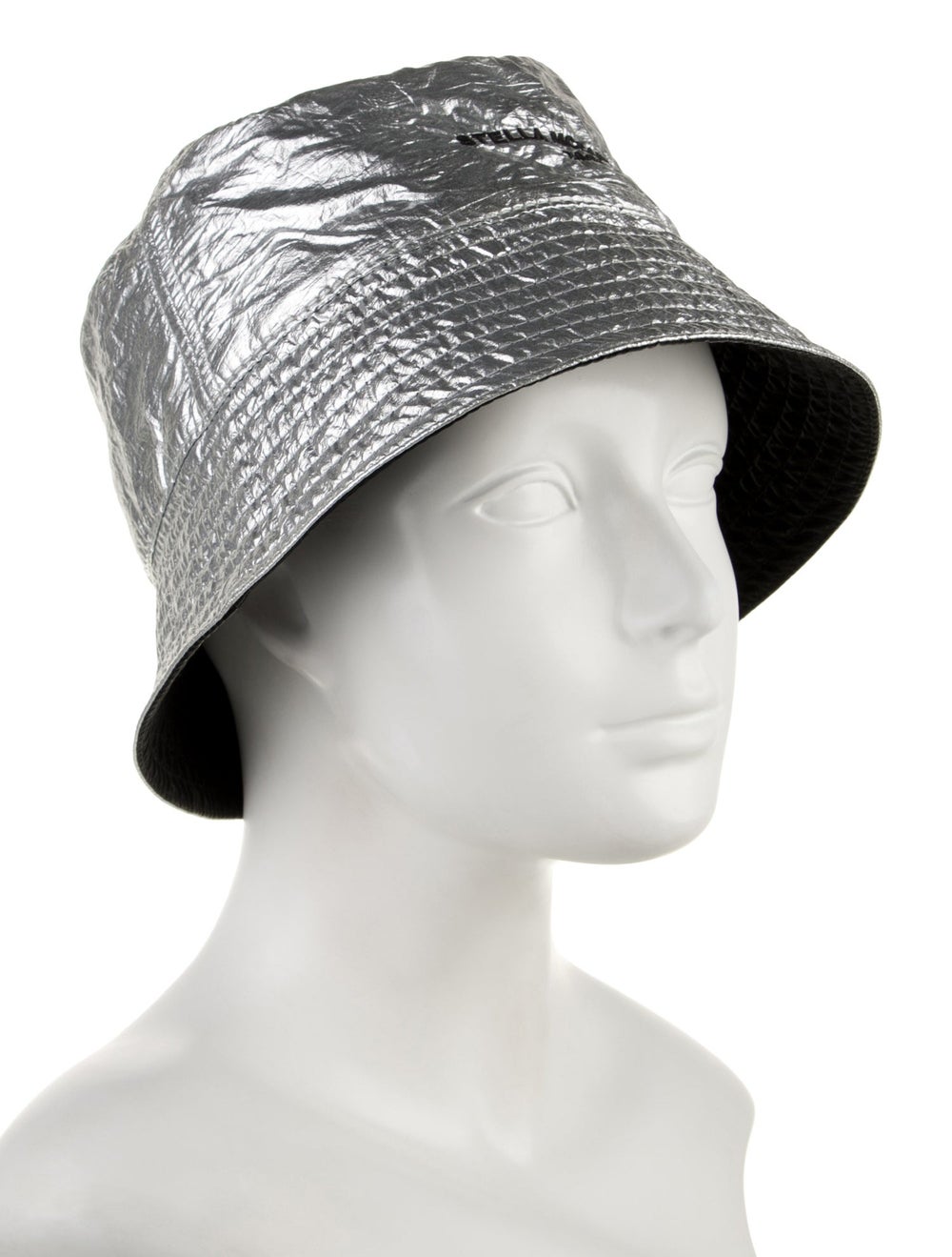 Silver Stella McCartney solid bucket hat with emb… - image 2