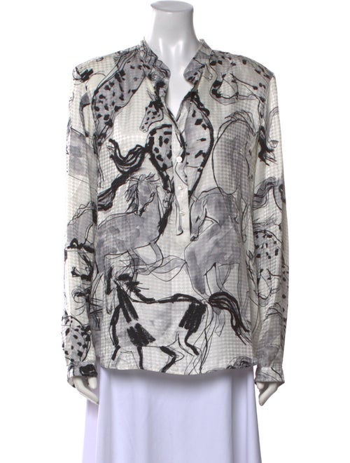 Stella McCartney Silk Printed Blouse