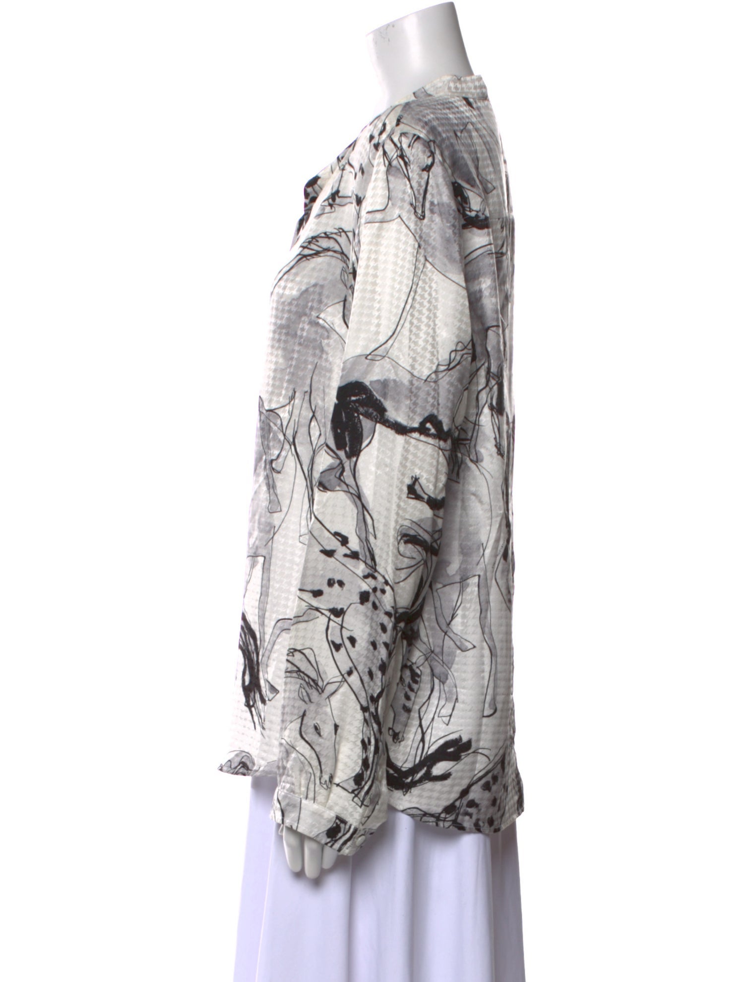 Stella McCartney Silk Printed Blouse