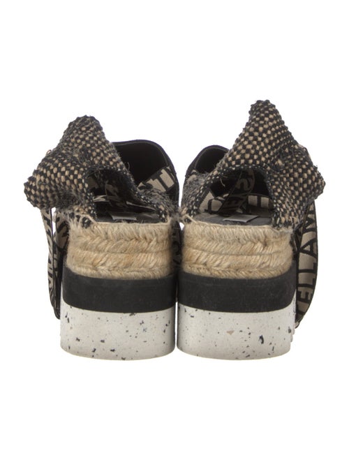 Stella McCartney Canvas Printed D'Orsay Flats