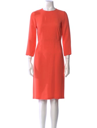 Stella McCartney Crew Neck Knee-Length Dress