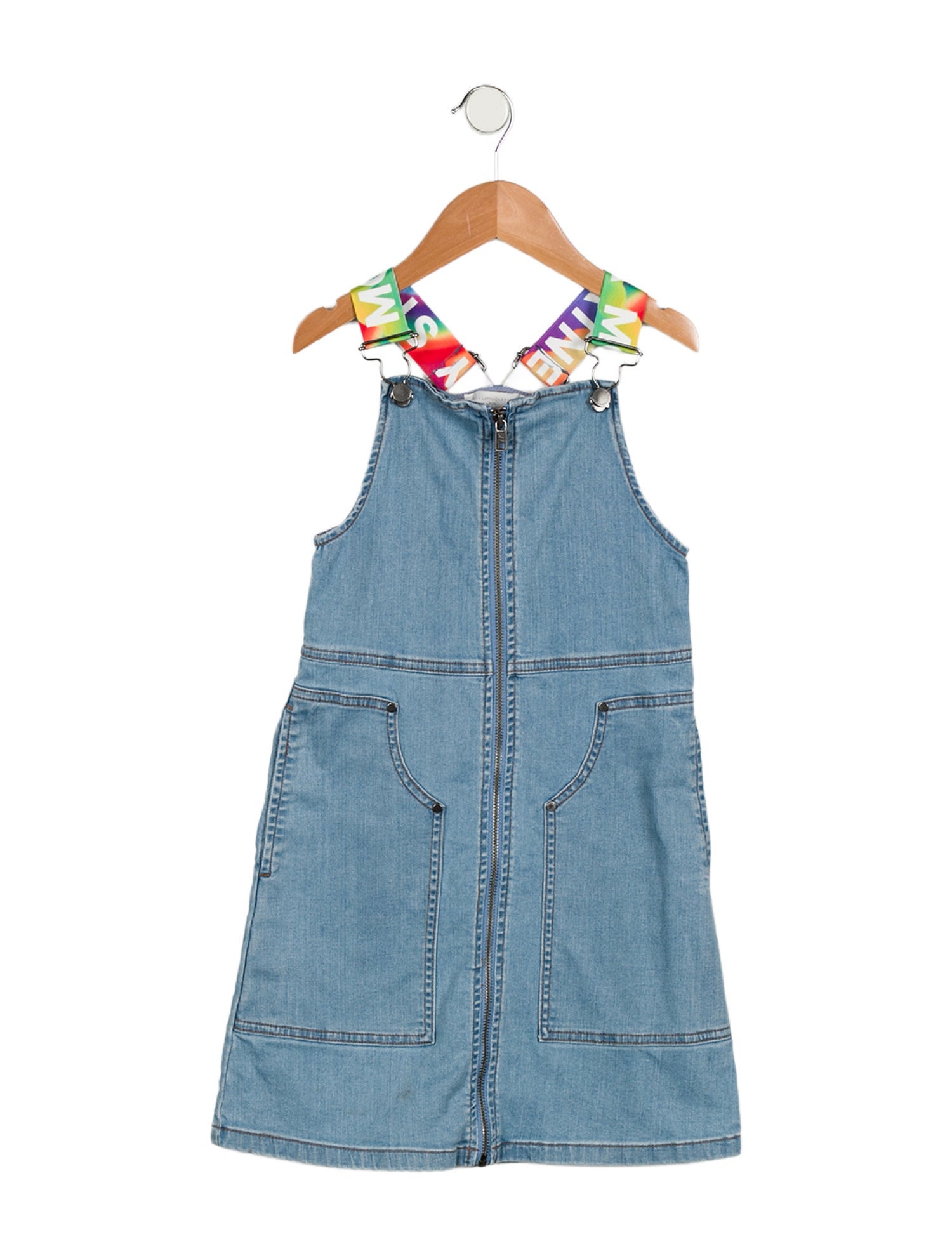 Stella McCartney Girls' Denim Sleeveless Dress