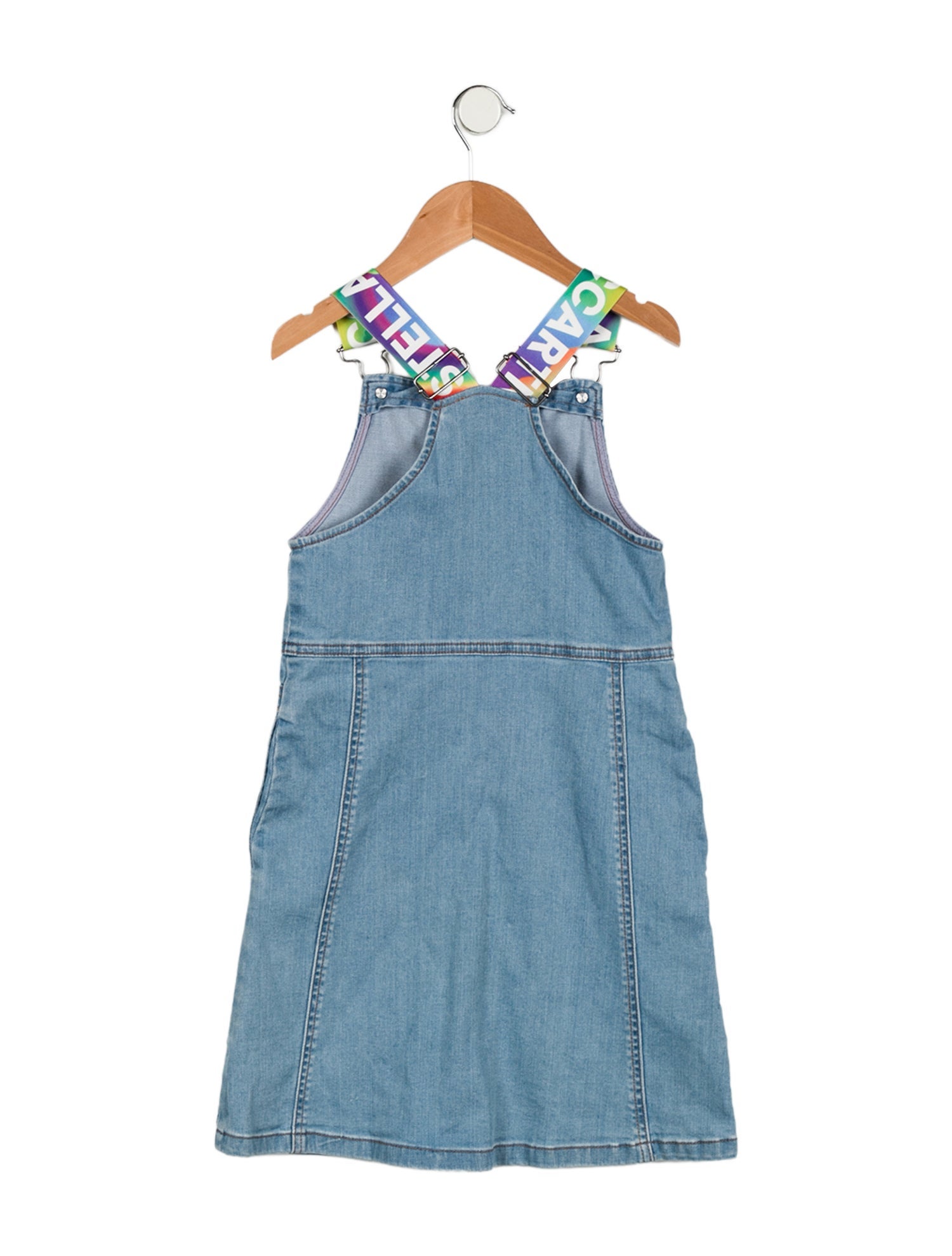 Stella McCartney Girls' Denim Sleeveless Dress