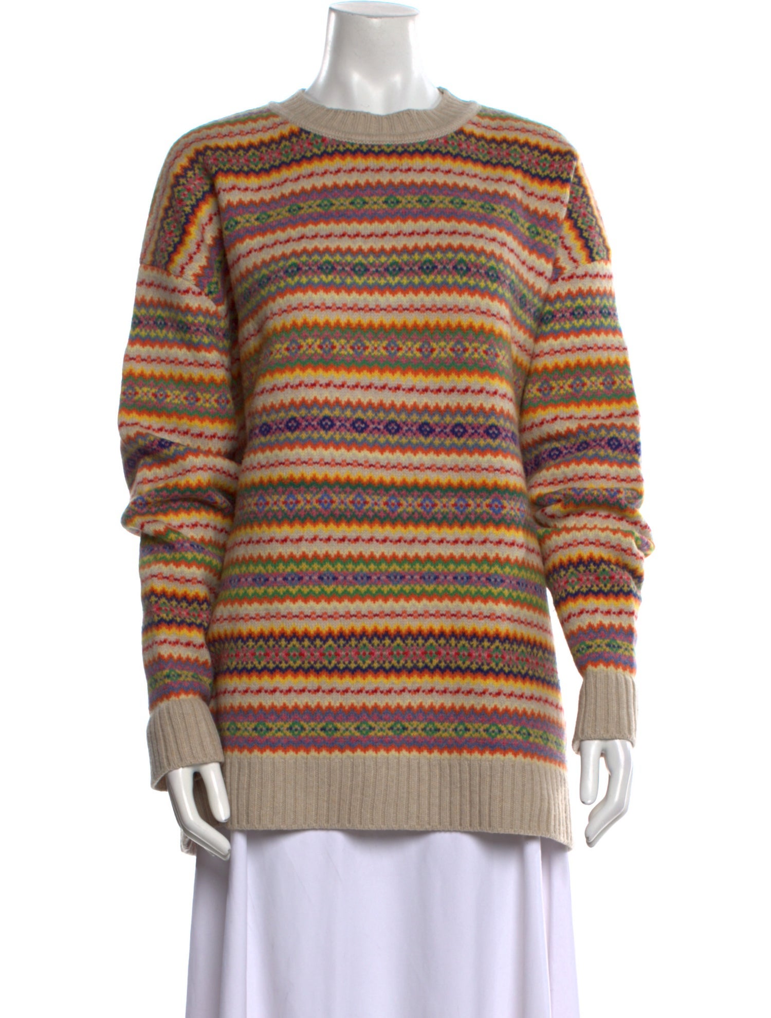 Stella McCartney Virgin Wool Striped Sweater