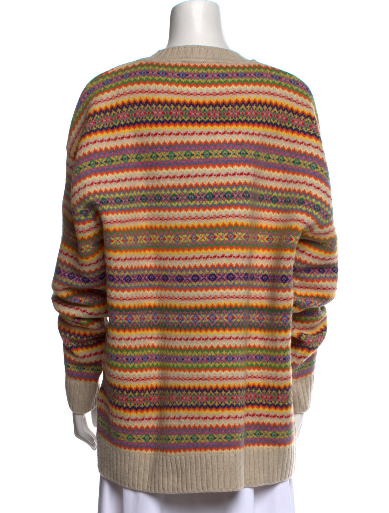 Stella McCartney Virgin Wool Striped Sweater