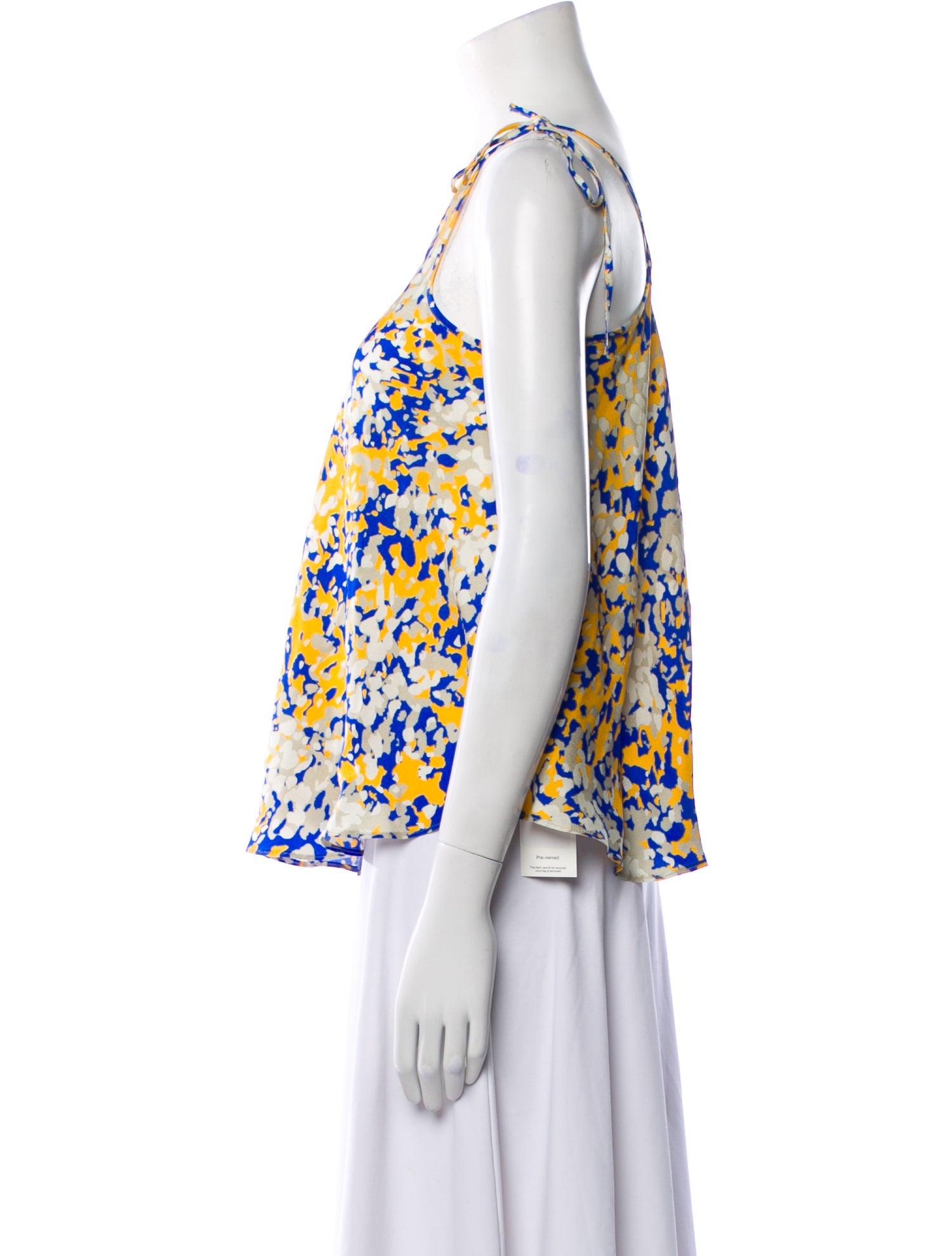 Stella McCartney Printed Scoop Neck Blouse