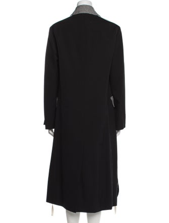 Stella McCartney Wool Houndstooth Print Coat w/ Tags