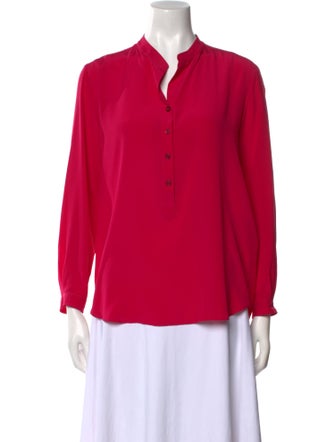 Stella McCartney Silk V-Neck Blouse