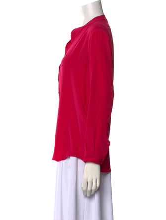 Stella McCartney Silk V-Neck Blouse