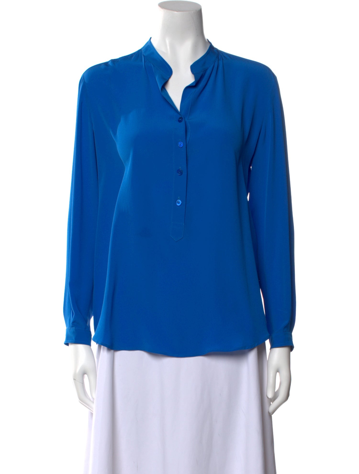 Stella McCartney V-Neck Long Sleeve Blouse