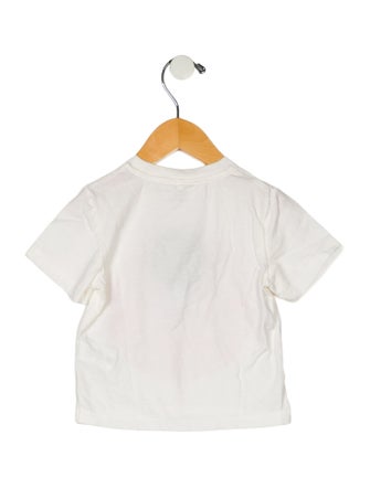 Stella McCartney Girls Short Sleeve Logo Print Shirt