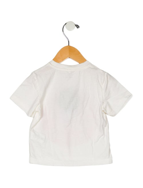 Stella McCartney Girls Short Sleeve Logo Print Shirt