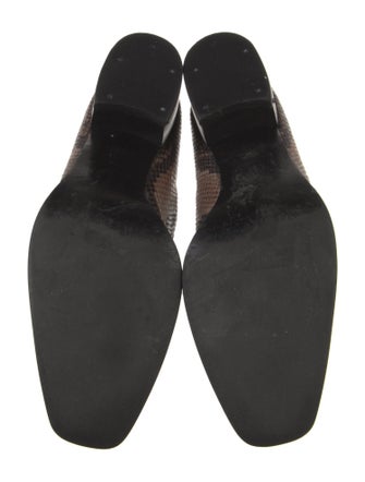 Stella McCartney Snakeskin Animal Print Pumps