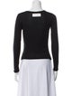 Stella McCartney Scoop Neck Long Sleeve Top