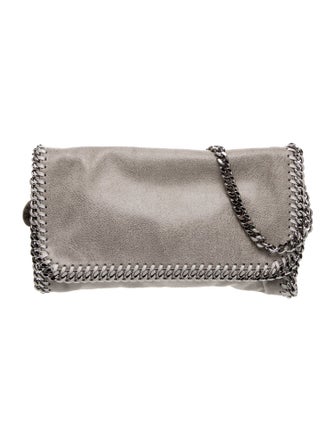 Stella McCartney Vegetarian Suede Shoulder Bag