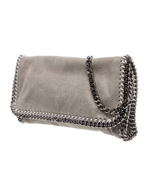 Stella McCartney Vegetarian Suede Shoulder Bag