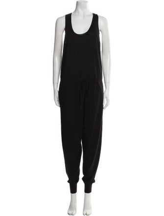 Stella McCartney Wool Scoop Neck Jumpsuit