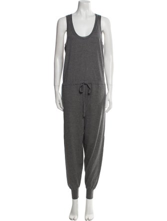Stella McCartney Virgin Wool Scoop Neck Jumpsuit