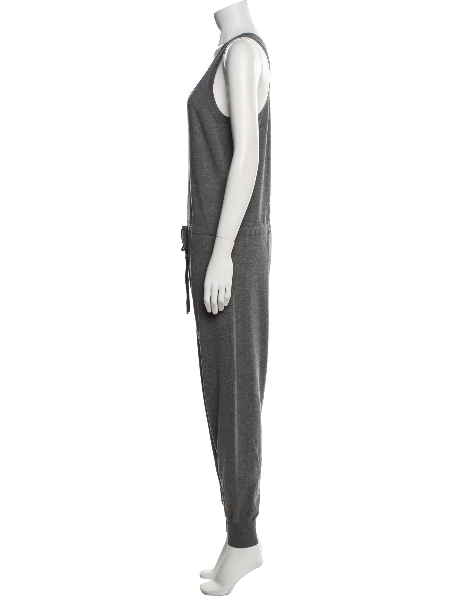 Stella McCartney Virgin Wool Scoop Neck Jumpsuit