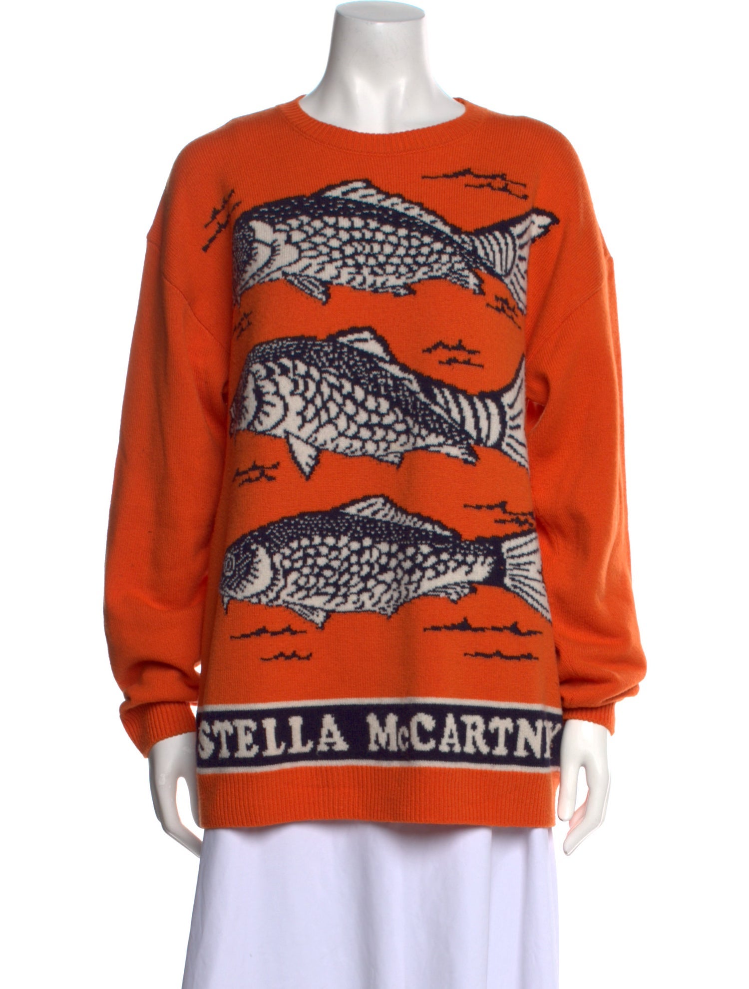 Stella McCartney Virgin Wool Printed Sweater