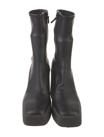 Stella McCartney Leather Sock Boots