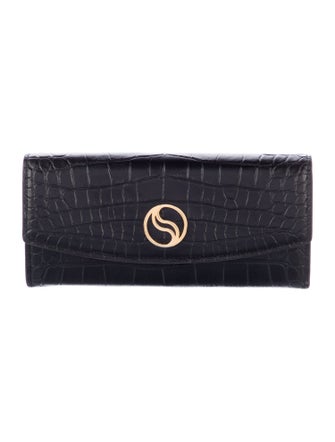 Stella McCartney Leather Continental Wallet