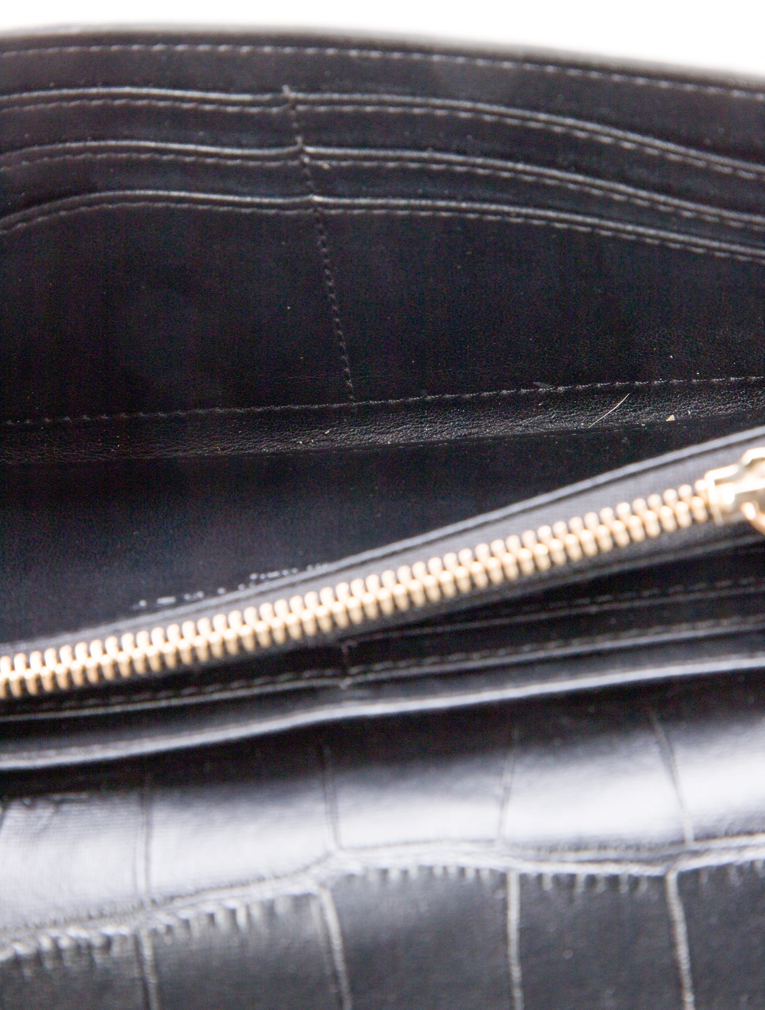 Stella McCartney Leather Continental Wallet