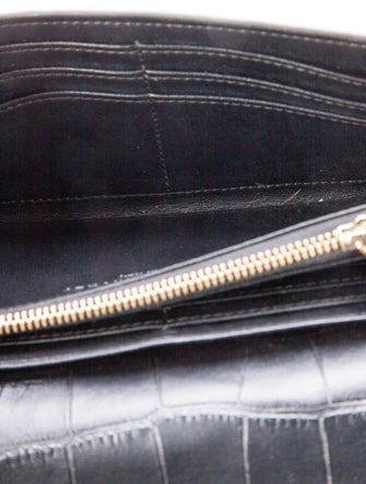 Stella McCartney Leather Continental Wallet